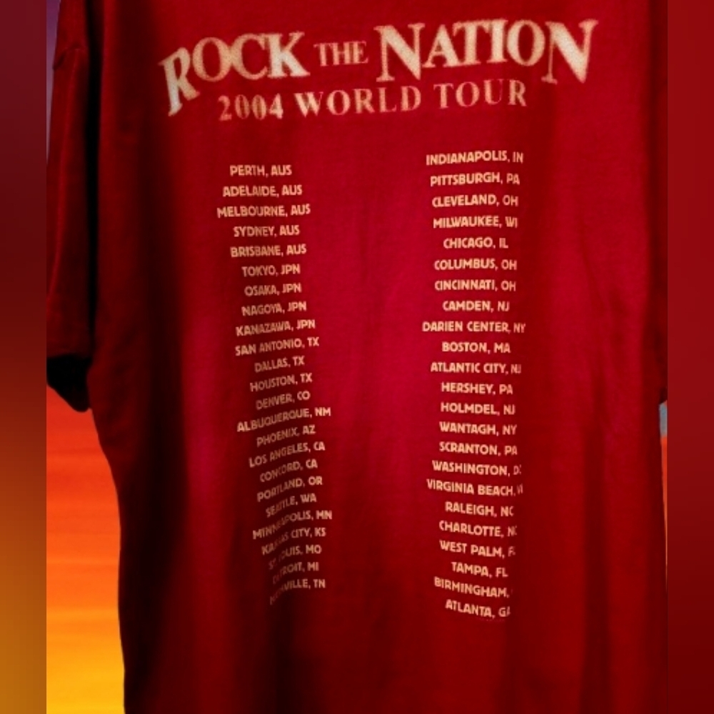 π£Vintage π€© KISS Y2K 04 Rock π€ The Nation πΊπΈ Concert πΆ Tour β€οΈTshirt βοΈXLβοΈ - Picture 2 of 5